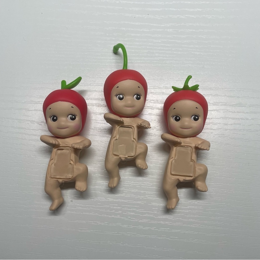 Sonny Angel Hippers cherry apple tomato minifigure collectible